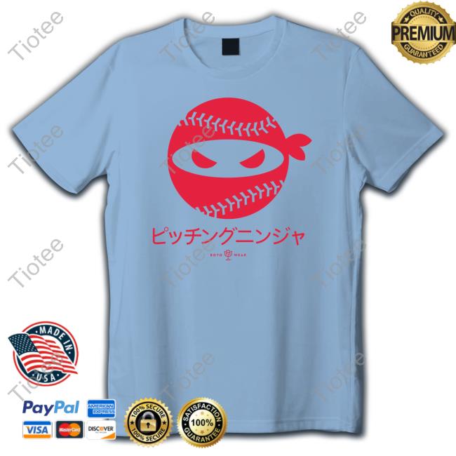 Pitching Ninja Japan Edition Long Sleeve