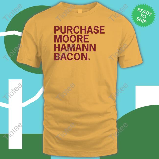 Official Ray Gun Site Shop Purchase Moore Hamann Bacon T-Shirt