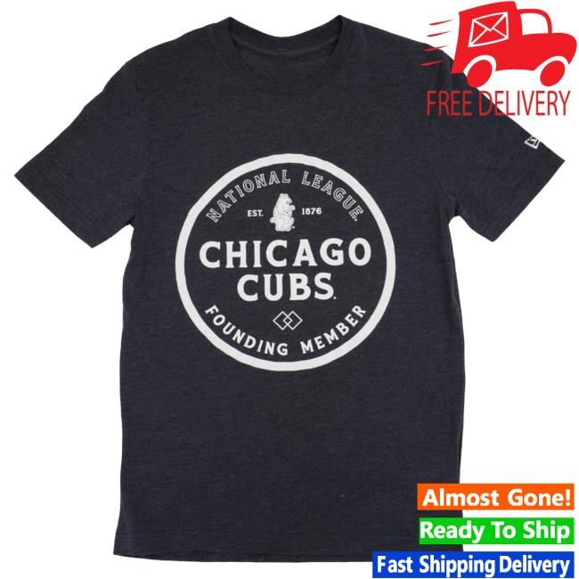 Game Day Cubs 150th Anniversary Founding Member Puff Print Tee