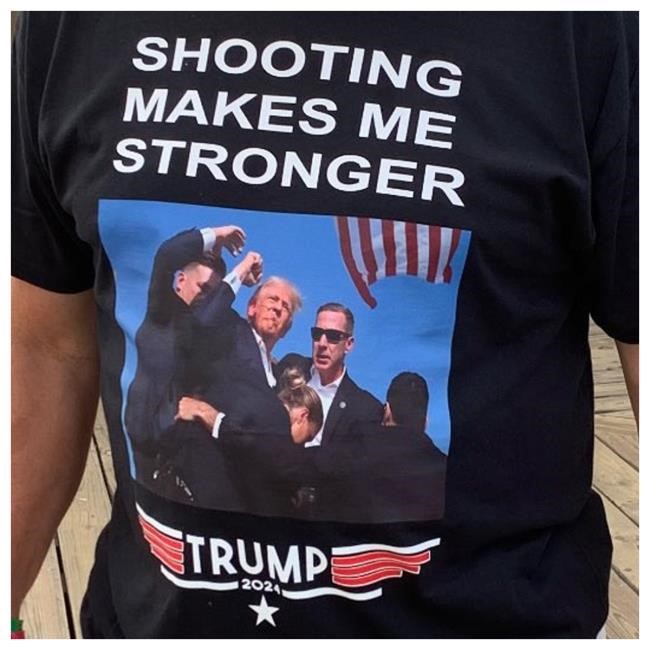 Trump Was Shot Tee Shirt
