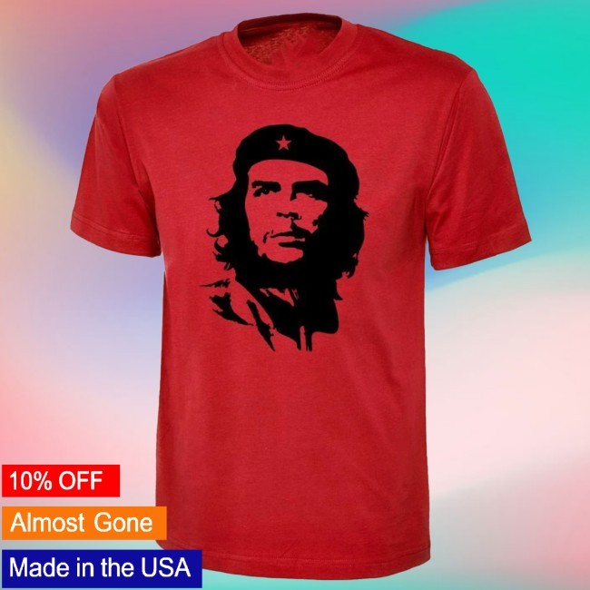 Che Guevara Cuban Cuba Freedom Fighter Printed Tee Shirt