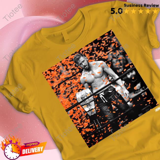 Official AEW Shop Orange Cassidy Confetti Shirt
