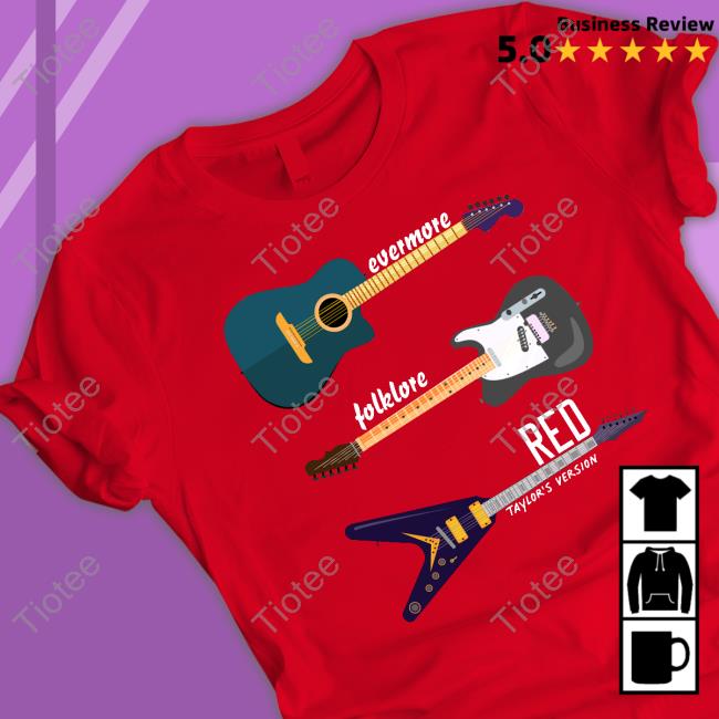 Evermore Folklore Red Taylor's Version Sweatshirt Alef Vernon