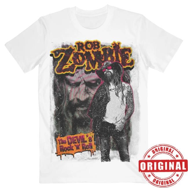 Official Rob Zombie Store Shop Devils Rock N Roll Hot Shirt Rob Zombie Apparel Shop RobZombie