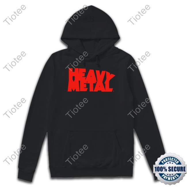 Heavy Metal Magazine Logo Long Sleeve T Shirt