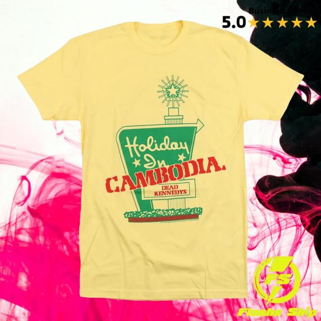 Hello Merch Dead Kennedys Holiday In Cambodia Banana Top Shirt HelloMerch