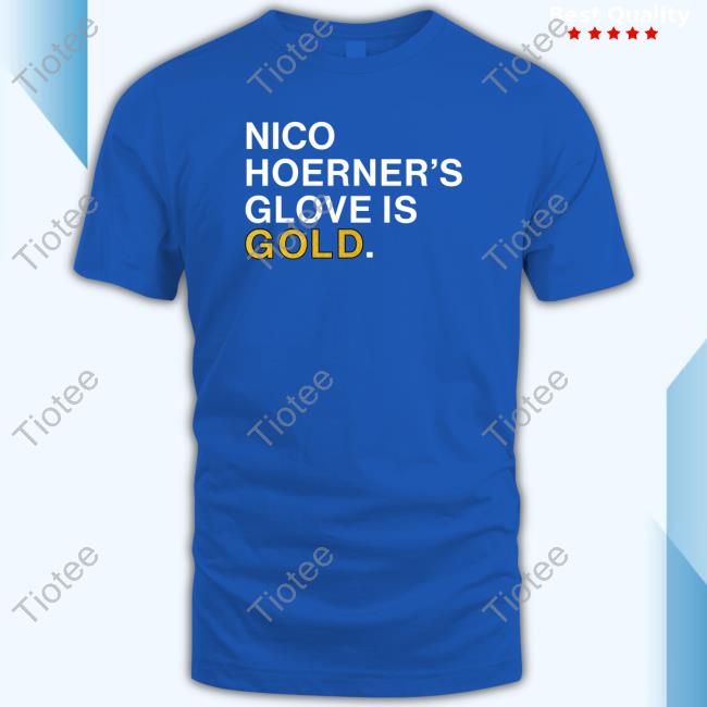 Official Obvious Shirts Merch Nico Hoerner's Glove Is Gold Shirt