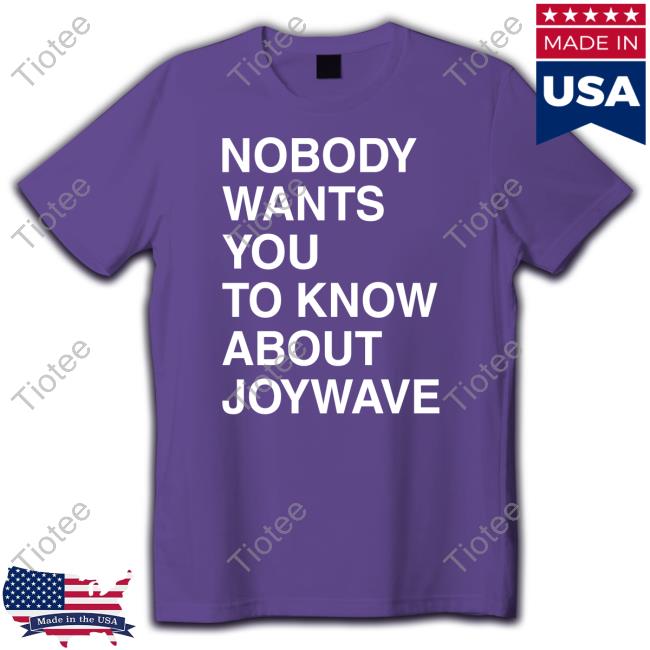 Nobody Wants You To Know About Joywave T Shirt