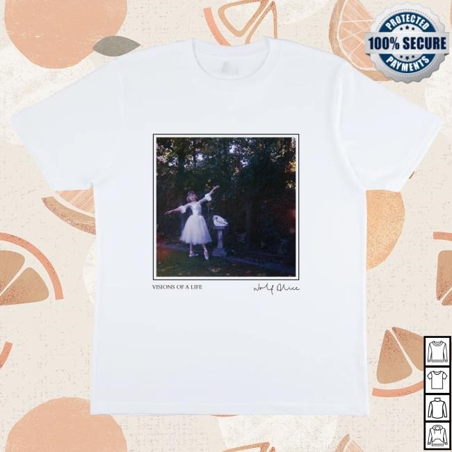 Official Wolf Alice Visions Of A Life Album T Shirt WolfAlice