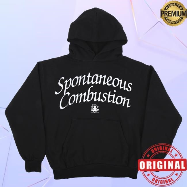 Official Online Ceramics Shop Spontaneous Combustion Attractive Hoodie