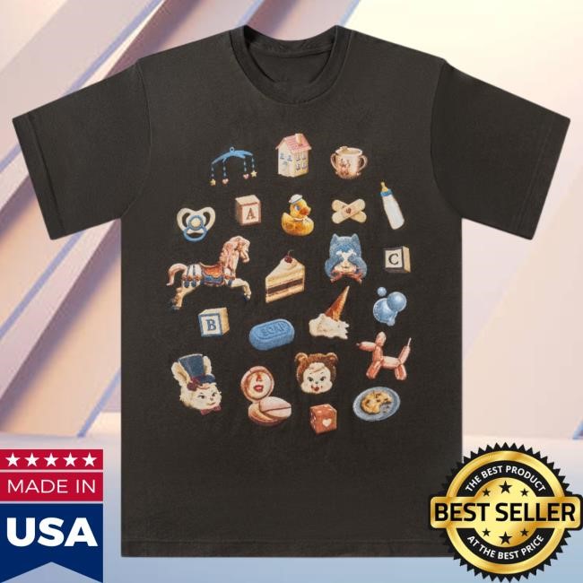Official Melanie Martinez Merch Store Anniversary Collage T Shirt