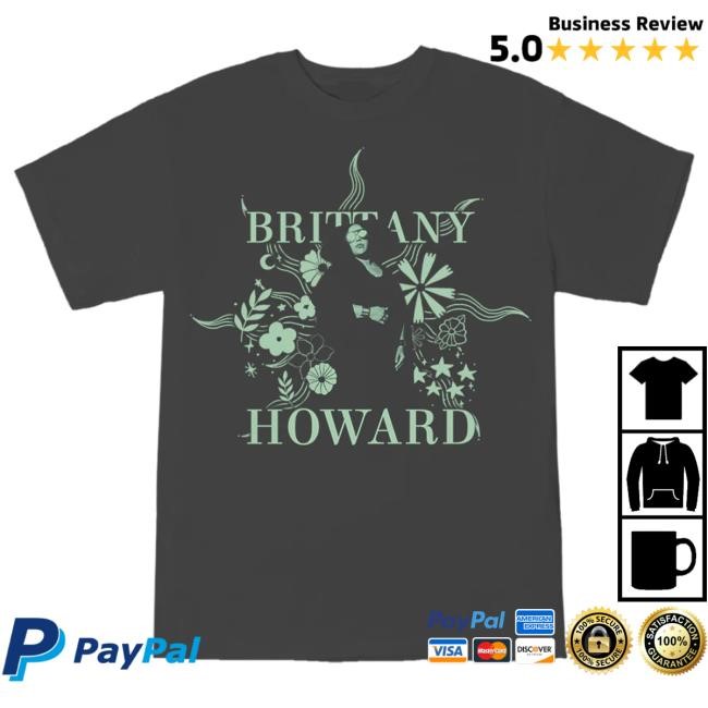 Official Brittany Howard Merch Store Flower Shirt 2024