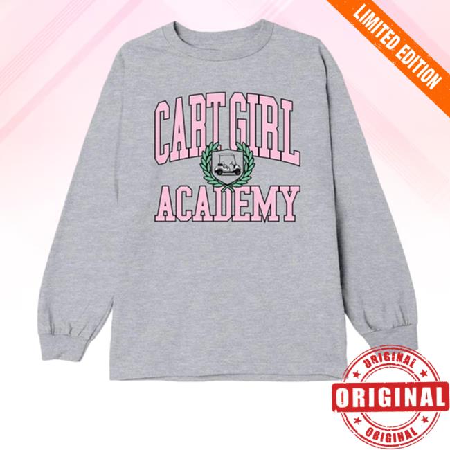 Official Cass Holland Merch Cart Girl Academy Grey Shirt