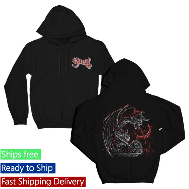 Official Ghost Band Rock Backstreet Merch Store Shop Gargoyle Hoody