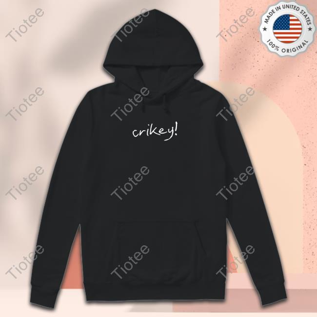 Official Australiazoo Merch Crikey Black Shirt