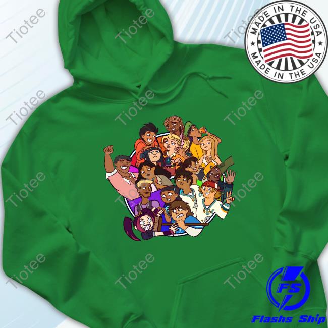 Total Drama The Color Wheel Tee Shirt
