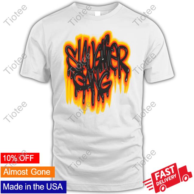 21 Savage Merch Slaughter Gang Drip Tee Shirt