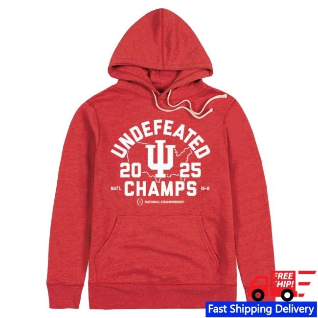 Indiana Hoosiers 2025 Undefeated Heavyweight Tee Homefield Apparel NCAA