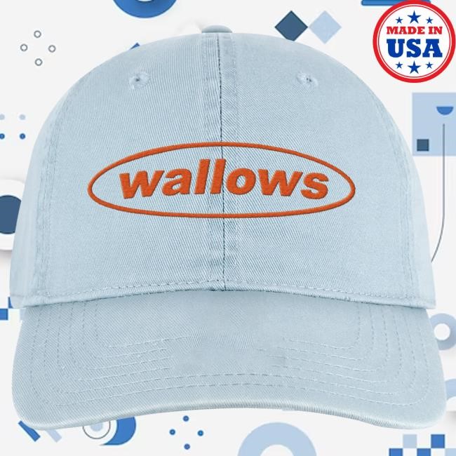 Official Wallows Oval Logo Dad Hat – Wallows Store Merch