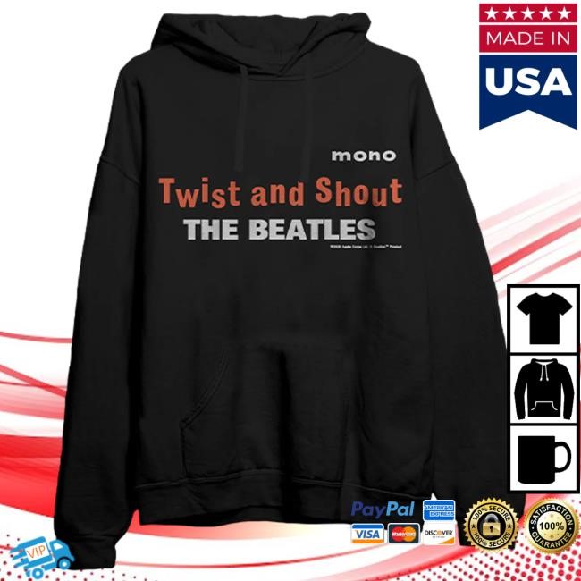 Authentic Pullover Twist And Shout Hoodie The Beatles Item