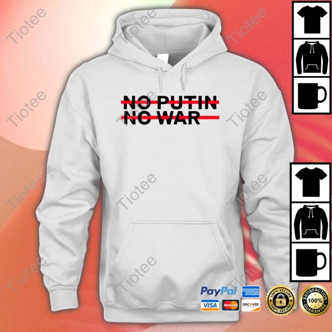 No Putin No War T Shirts