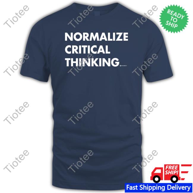 Luke Rudkowski Normalize Critical Thinking Hoodie