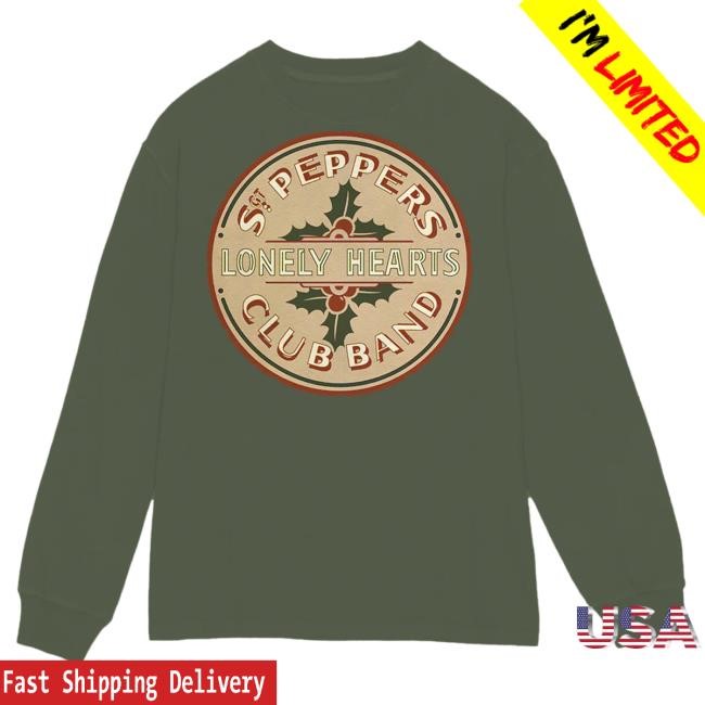 Band Heritage Sgt. Pepper Holiday Long Sleeve Shirt The Beatles