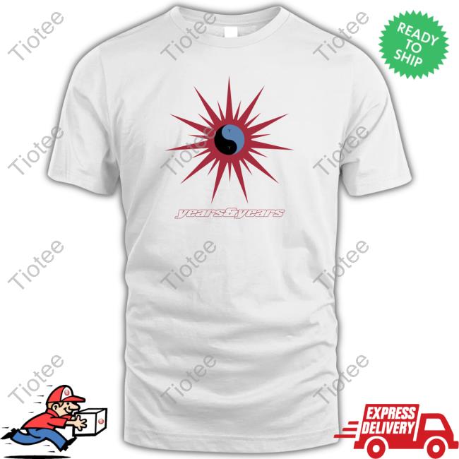 Official Years And Years Merch Night Call Album Shirts