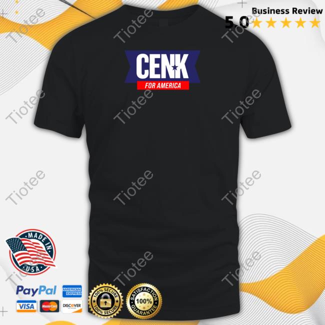 Cenk Uygur Wearing Cenk For America Long Sleeve T Shirt