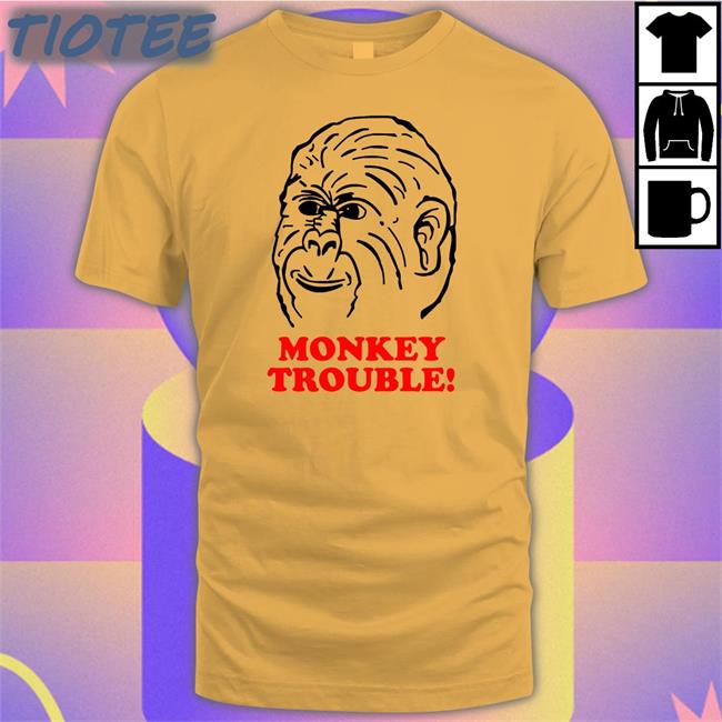 Monkey Trouble Hoodie Radialasymmetry