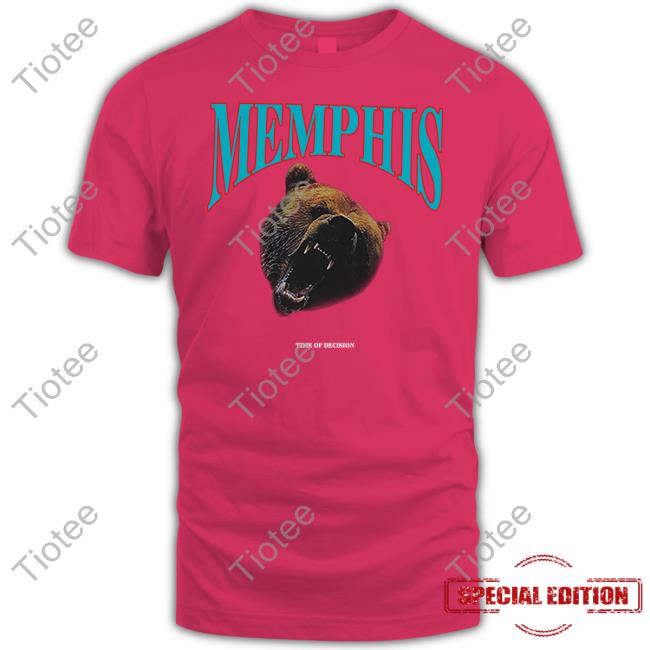 Memphis Grizzlies Memphis Time Of Decision Tee Shirt