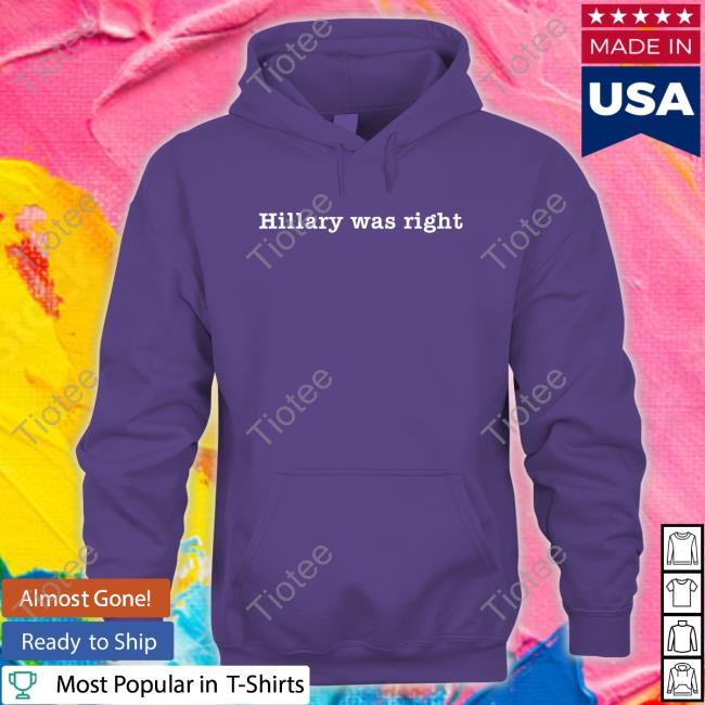 Official Donuts before Bronuts Hillary Was Right Long Sleeve Tee