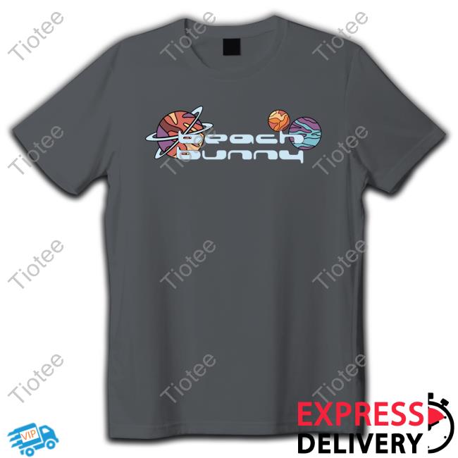 Official Beach Bunny Merch Emotional Creature Release Future Font Planet Tee Shirt