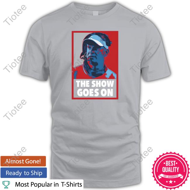 Official The Show Goes On Hoodie