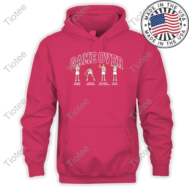 Game Over Shaan Burke Hogan Orbaugh Nathan Childress Mike Shipp TankTop The Indiana Nil Store Game Over Shaan Burke Hogan Orbaugh Nathan Childress Mike Shipp Long Sleeve T Shirt Indiana