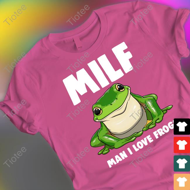 Susu_Jpg Milf Man I Love Frog Shirt