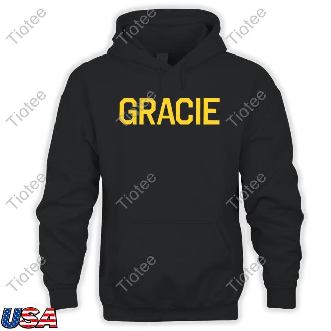 Gracie Abrams Merch Gracie Black Varsity Hoody