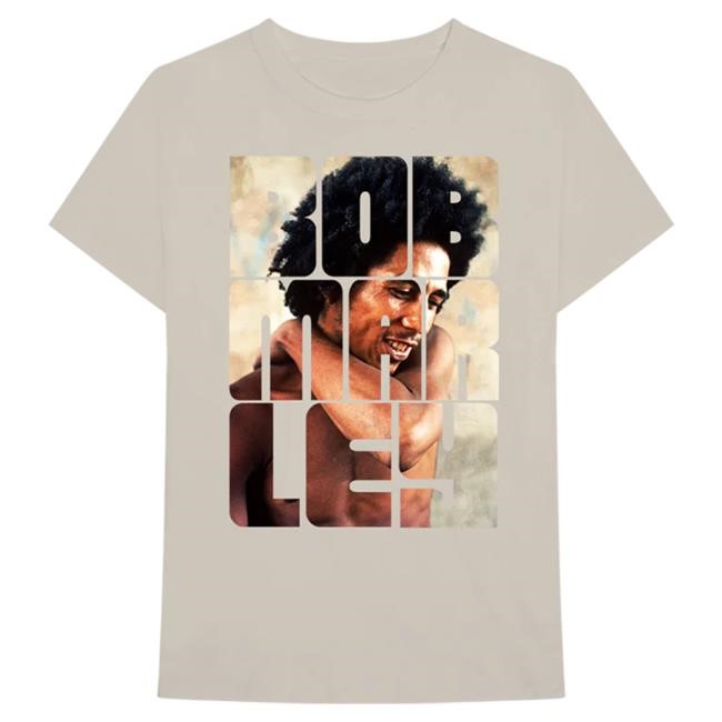Official Bob Marley Store Shop Bob Marley Photo Cut-Out Tee