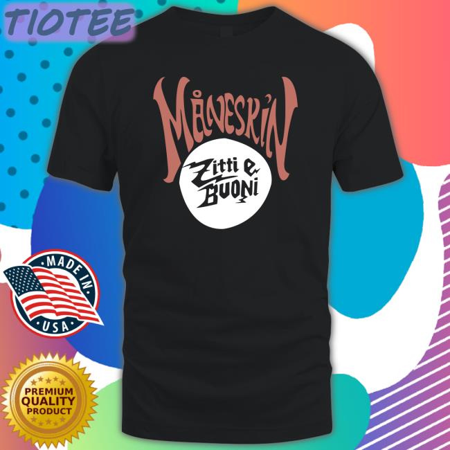 Måneskin Zitti E Buoni Hoodie Maneskin Merch