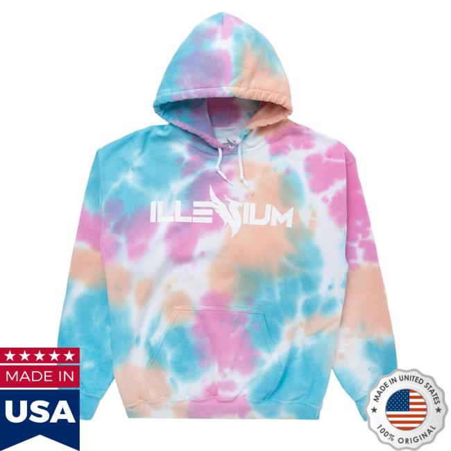 Official Blogo Pastel Tie-Dye Pullover Hoodie