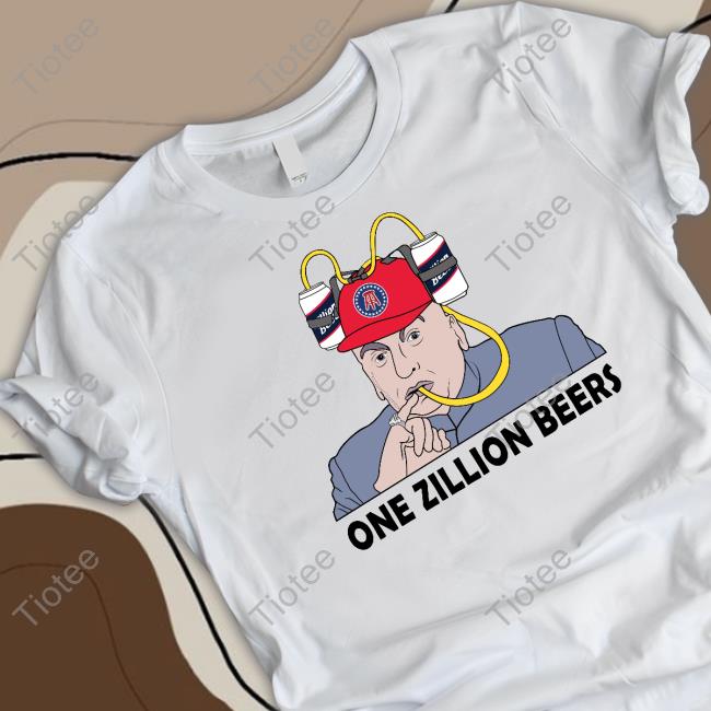 Barstool Sports Store One Zillion Beers Tee Shirt