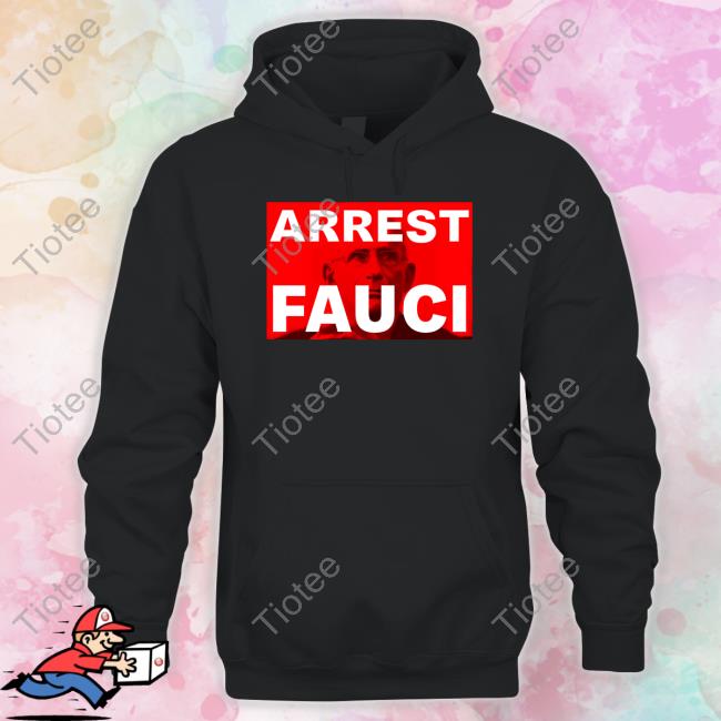 Liz Churchill Wearing Arrest Fauci Tee