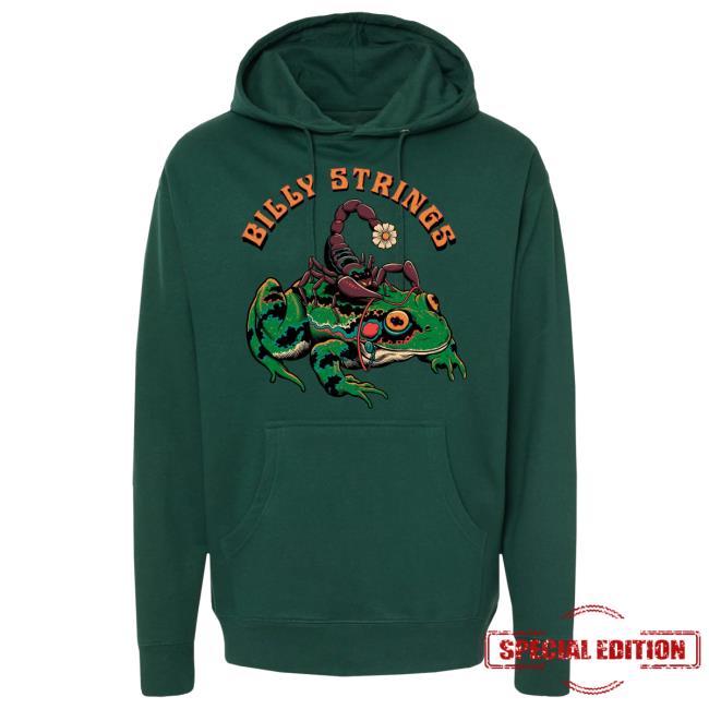 Billy Strings Scorpion Frog Hoodie