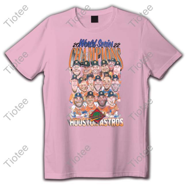 2022 World Series Houston Astros Slumpled Shirts