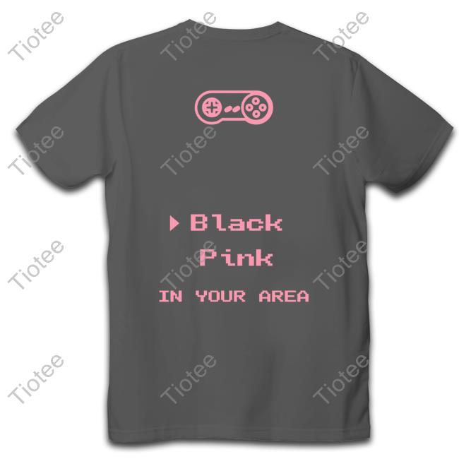 Neon Script In Your Area T-Shirt Blackpink Shop Blackpink In Your Area T Shirt