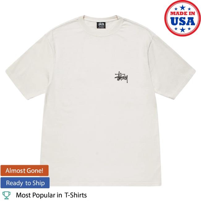 Official Basic Stüssy Natural Sweater Stüssy Apparel Clothing Shop