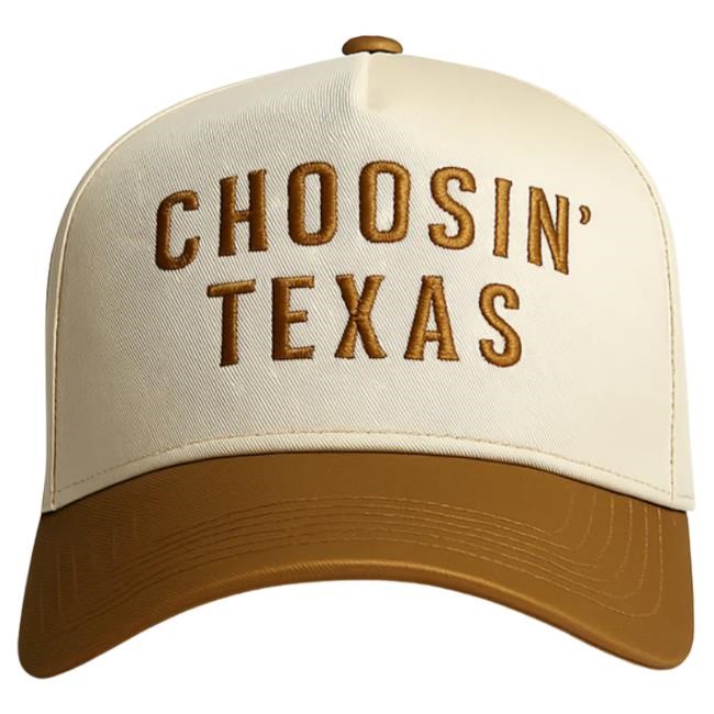 Ella Langley Choosin' Texas - Khaki and Brown Trucker Hat Street