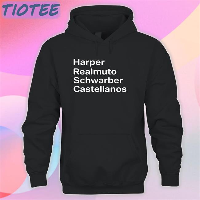 Harper Realmuto Schwarber Castellanos Long Sleeve T Shirt