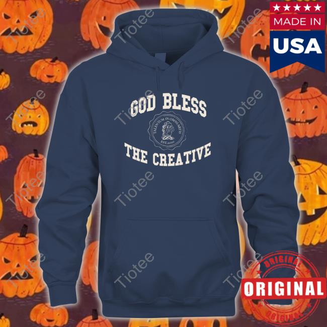 Dpjolly God Bless The Creative Long Sleeve Shirt