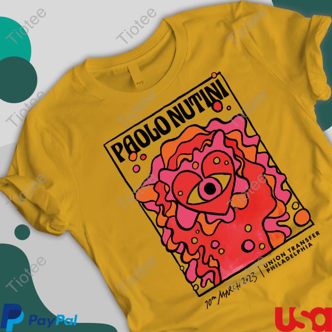 Paolo Nutini Union Transfer Philadelphia Shirt
